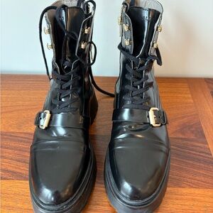 All Saints Women’s Stellar Leather Boots Size 8